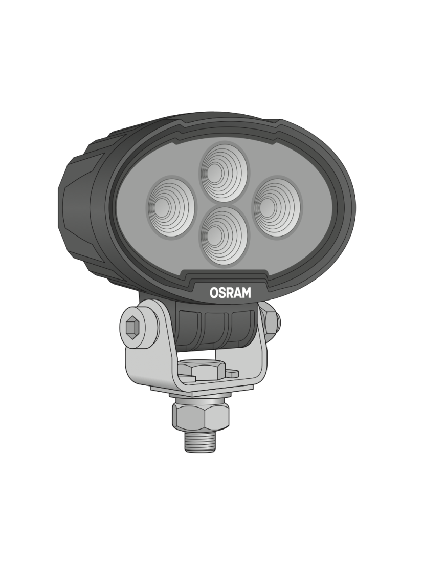 Lampa robocza LED Oval WL VX100-WD | Szekla4x4.pl
