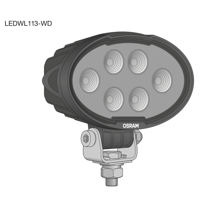 Lampa robocza LED Oval WL VX150-WD OSRAM - ujęcie 13