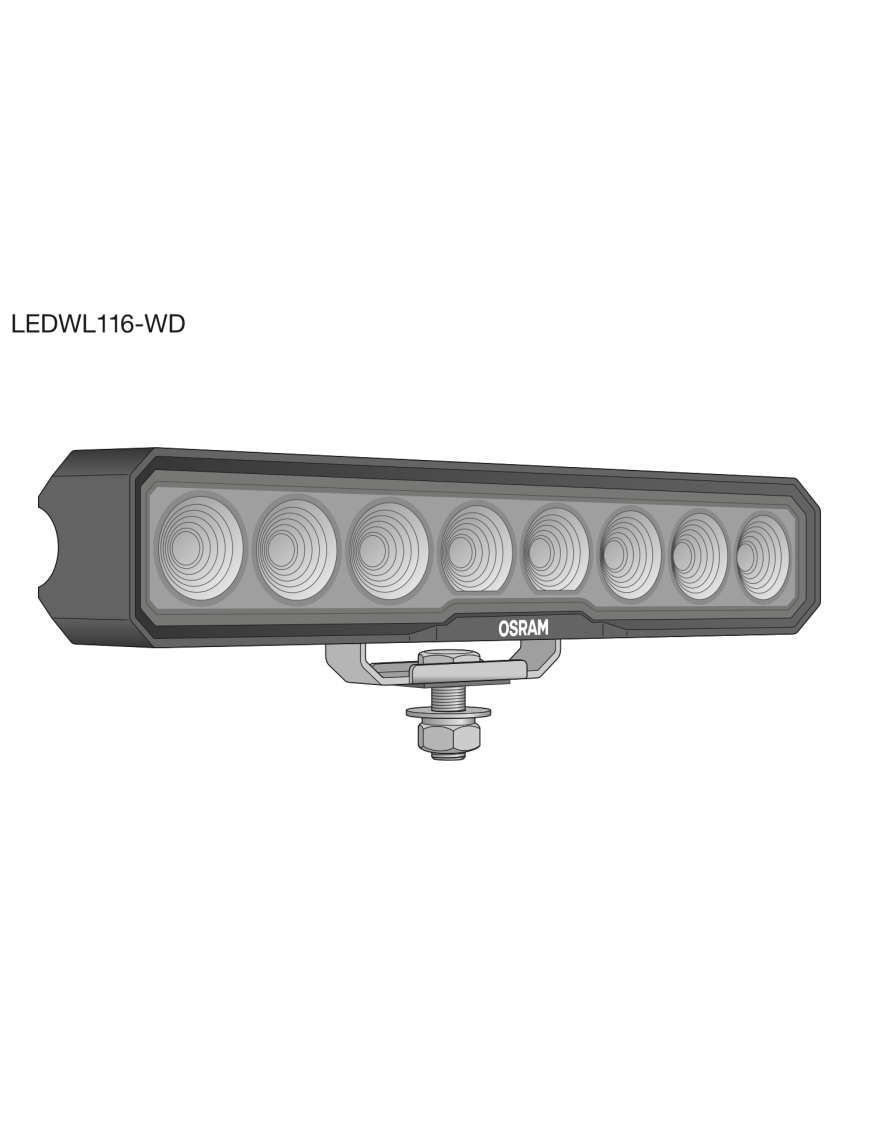 Panel LED roboczy WL VX250-WD | Szekla4x4.pl