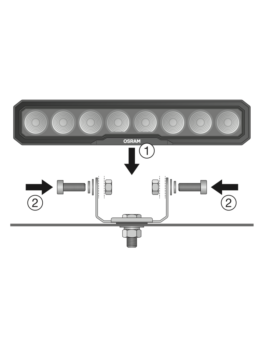 Panel LED roboczy WL VX250-WD | Szekla4x4.pl