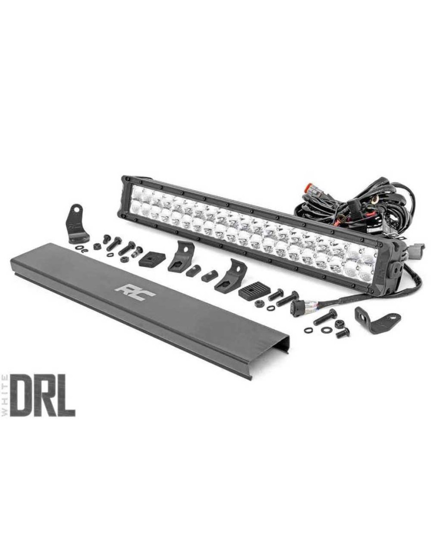 Listwa LED 20" podwójna white DRL spot/flood Rough Country Chrome Series