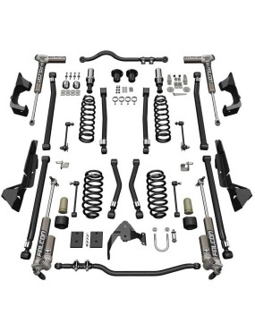 Zestaw zawieszenia Alpine CT4 z amortyzatorami regulowanymi Falcon 3.1 Piggyback TeraFlex Lift 4"