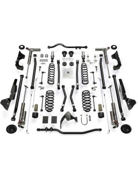 Zestaw zawieszenia Alpine CT4 z amortyzatorami Falcon 3.3 Fast Adjust Piggyback TeraFlex Lift 4"