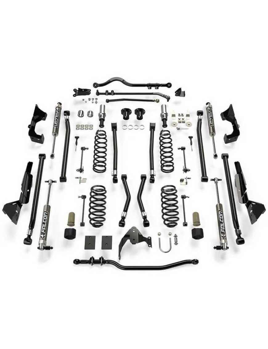 Zestaw zawieszenia Alpine CT6 z amortyzatorami 2.1 Monotube TeraFlex Lift 6"