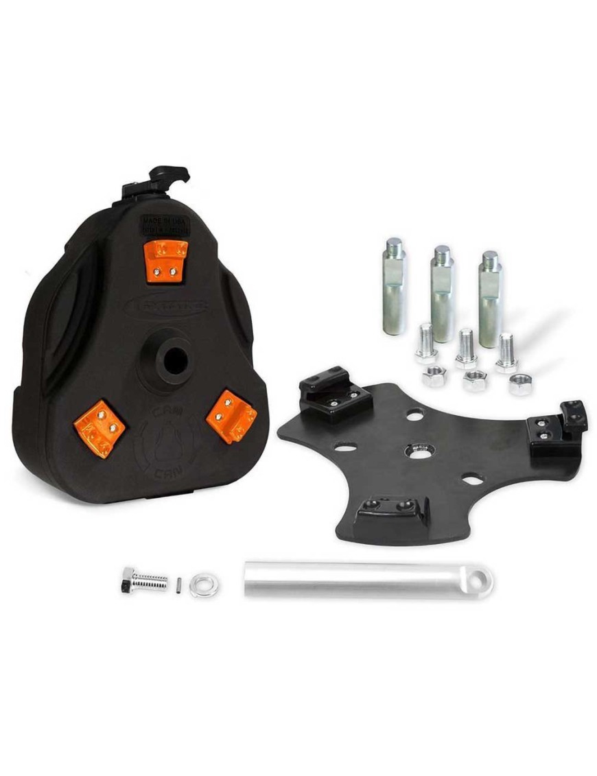 Pojemnik na akcesoria Cam Can Czarny z Uchwytem pojedynczym Daystar