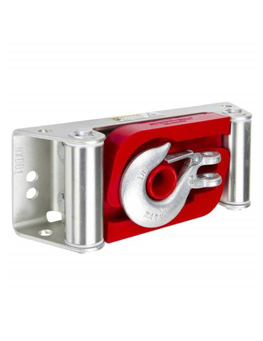 Izolator haka do prowadnicy rolkowej czerwony Daystar