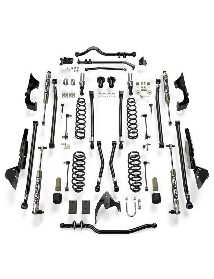 Zestaw zawieszenia Alpine CT6 z amortyzatorami 2.1 Monotube TeraFlex Lift 6"