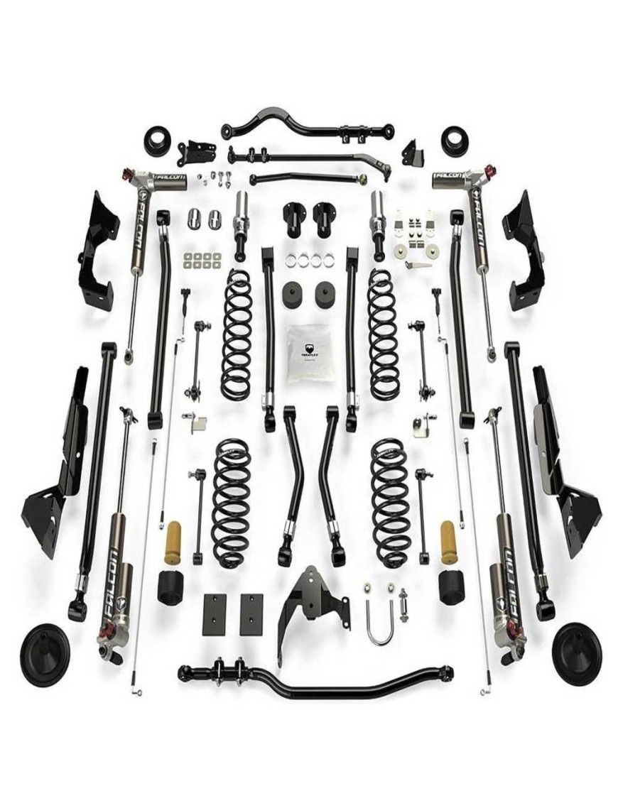 Zestaw zawieszenia Alpine CT6 z amortyzatorami Falcon Fast Adjust 3.3 Piggyback TeraFlex Lift 6"