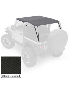 Soft top przedłużony Black Diamond Smittybilt