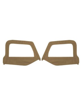 Osłony drzwi połówkowych z szybą Spice Denim Smittybilt