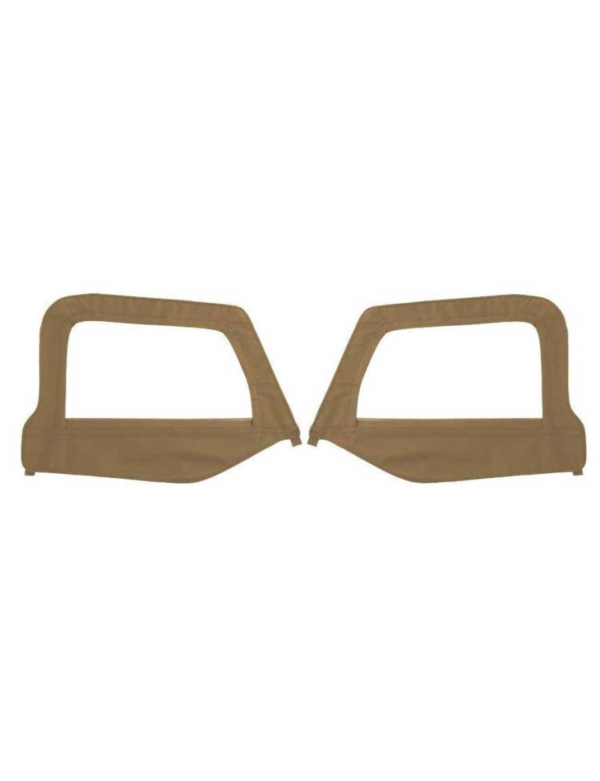 Osłony drzwi połówkowych z szybą Spice Denim Smittybilt