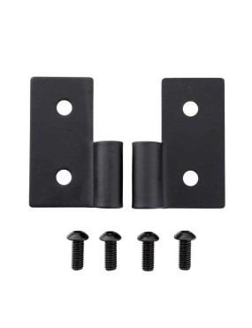 Zawiasy dolne drzwi black Smittybilt