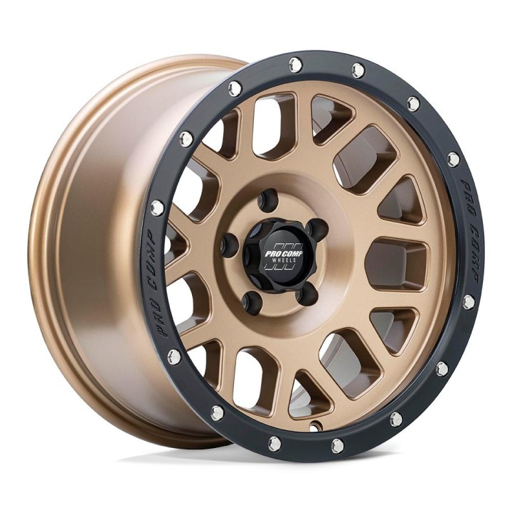 Felga aluminiowa PA40 VERTIGO Matte Bronze W/ Black Lip PRO COMP