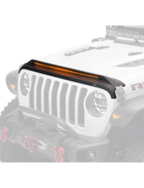 Listwa z lampami obrysowymi LED amber Husky Liners Aeroskin Lightshield Pro