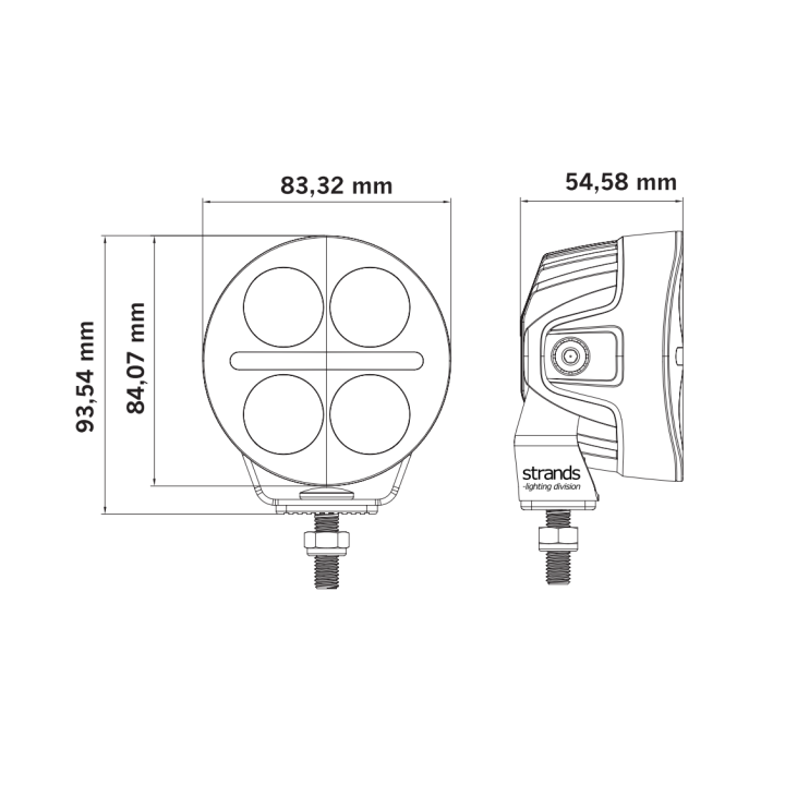 Lampa NUUK D-LINE MC WORK LIGHT 39W STRANDS - ujęcie 7
