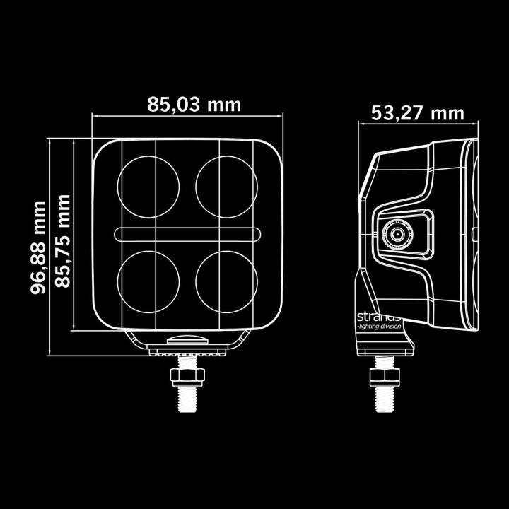 Lampa LED NUUK D-LINE QB WORK LIGHT 39W STRANDS - ujęcie 4
