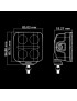Lampa LED NUUK D-LINE QB WORK LIGHT 39W