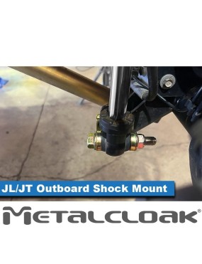 Przedni uniwersalny zewnętrzny uchwyt amortyzatora JL Wrangler | JT Gladiator mosty aftermarketowe | Szekla4x4.pl