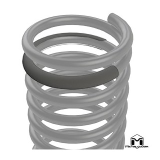 Rękawy ochronne sprężyn przednich Jeep Wrangler JK JL JT TJ METALCLOAK - ujęcie 2