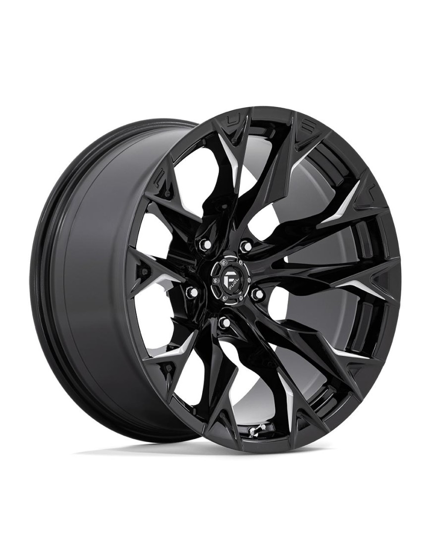 Felga aluminiowa D803 FLAME Gloss Black Milled FUEL