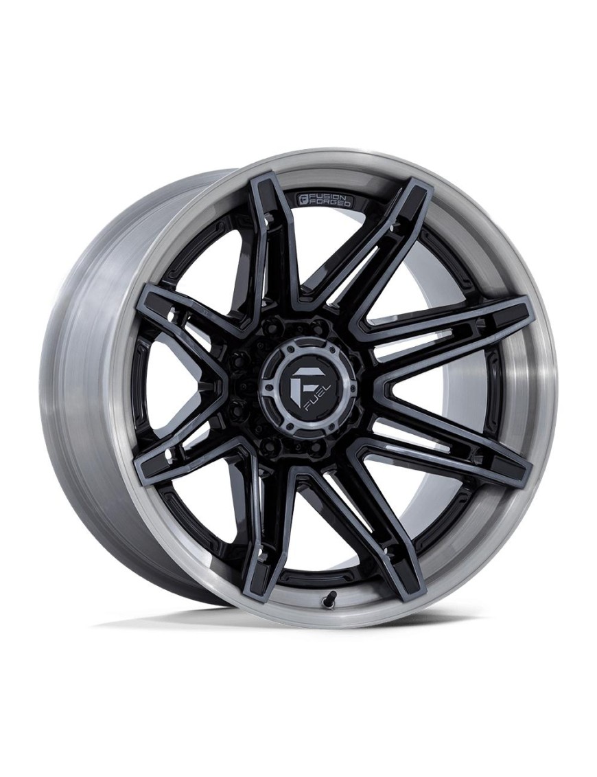 Felga aluminiowa FC401 BRAWL Gloss Black Brushed Dark Tint FUEL
