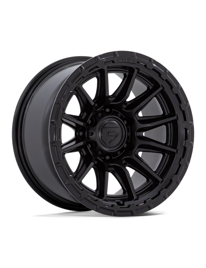 Felga aluminiowa FC866 PISTON Blackout W/ Gloss Black Lip FUEL