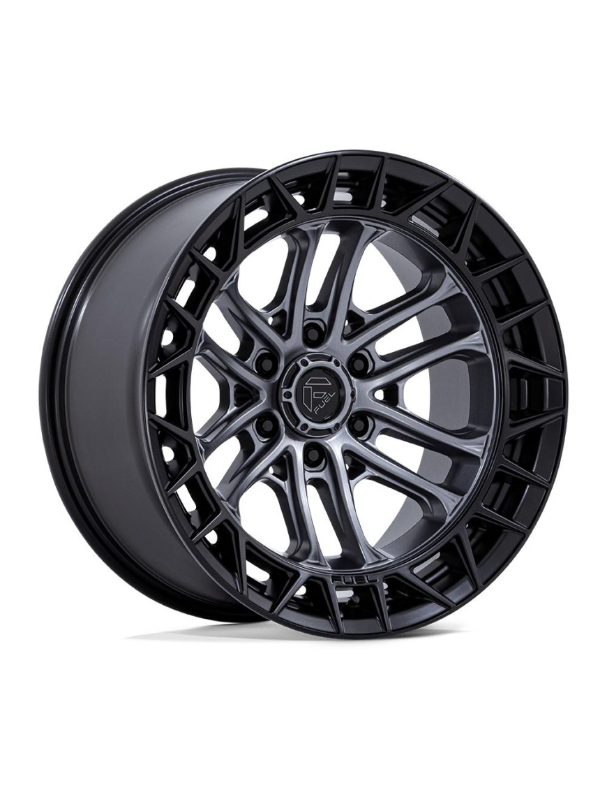 Felga aluminiowa FC874 CELSIUS Matte Gunmetal W/ Matte Black Lip FUEL