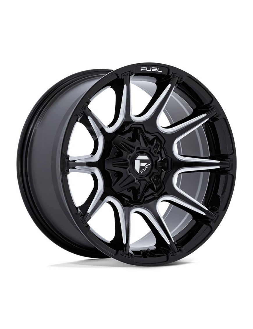 Felga aluminiowa FC880 SUPER C Gloss Black Milled FUEL