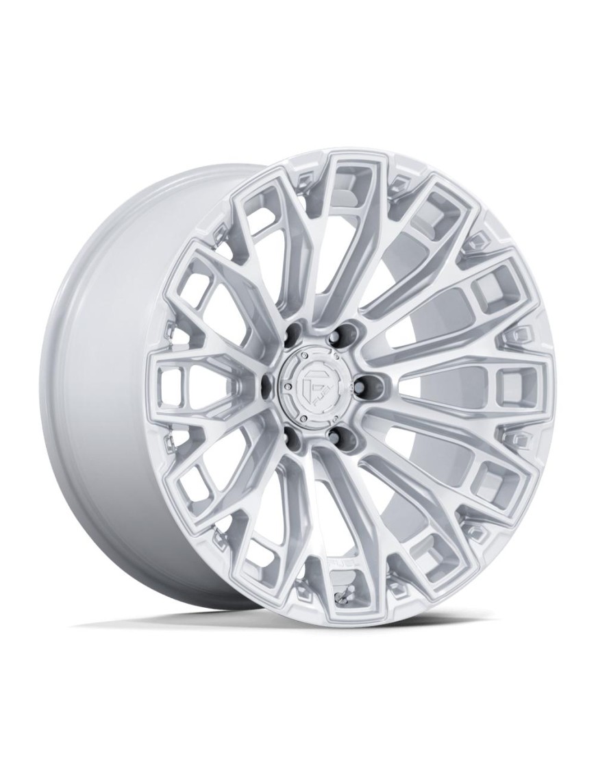 Felga aluminiowa FC882 TRAX Gloss Silver W/ Machined Face FUEL