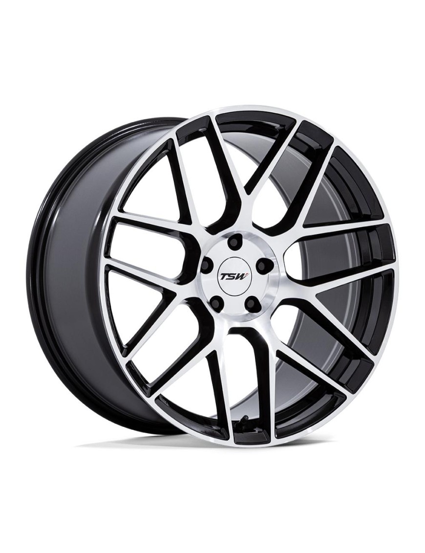 Felga aluminiowa TW002 LASARTHE Gloss Black Machined TSW