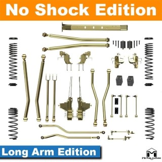 3,5" Lift 4-link Long Arm przykręcany Jeep Wrangler JLU 4D METALCLOAK