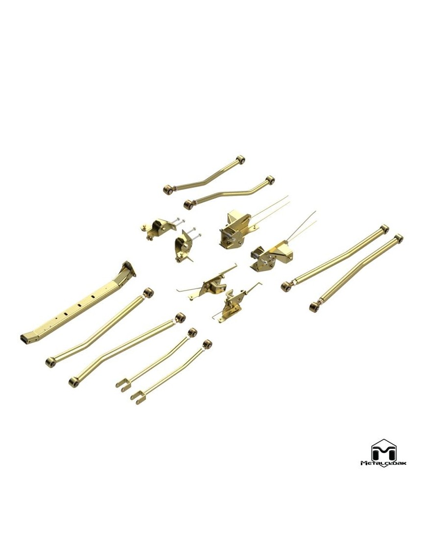4-Link Long Arm Jeep Wrangler JLU - zestaw wahaczy lift 3,5-6" | Szekla4x4.pl