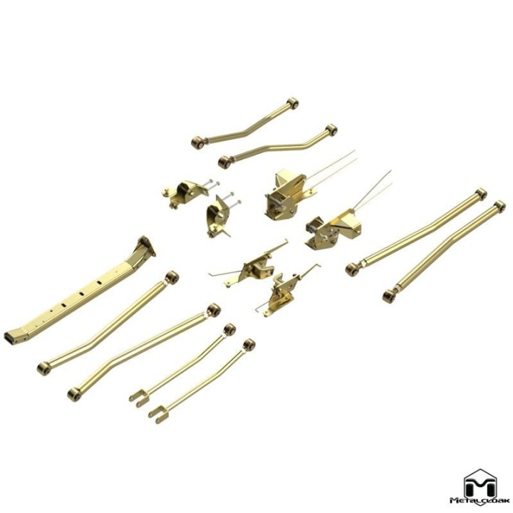4-Link Long Arm Jeep Wrangler JLU - zestaw wahaczy lift 3,5-6" METALCLOAK