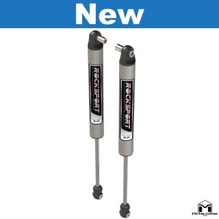 Para przednich amortyzatorów Jeep Wrangler JL Rocksport Silver 2.0 2,5"-4,5" METALCLOAK