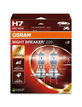 Żarówki NIGHT BREAKER 220 H7 2HB | Szekla4x4.pl