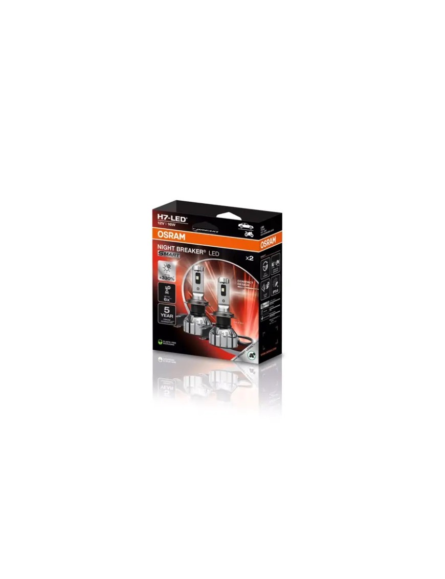 Żarówki LED NIGHT BREAKER LED SMART H7 16W12V PX26D HFB2 | Szekla4x4.pl
