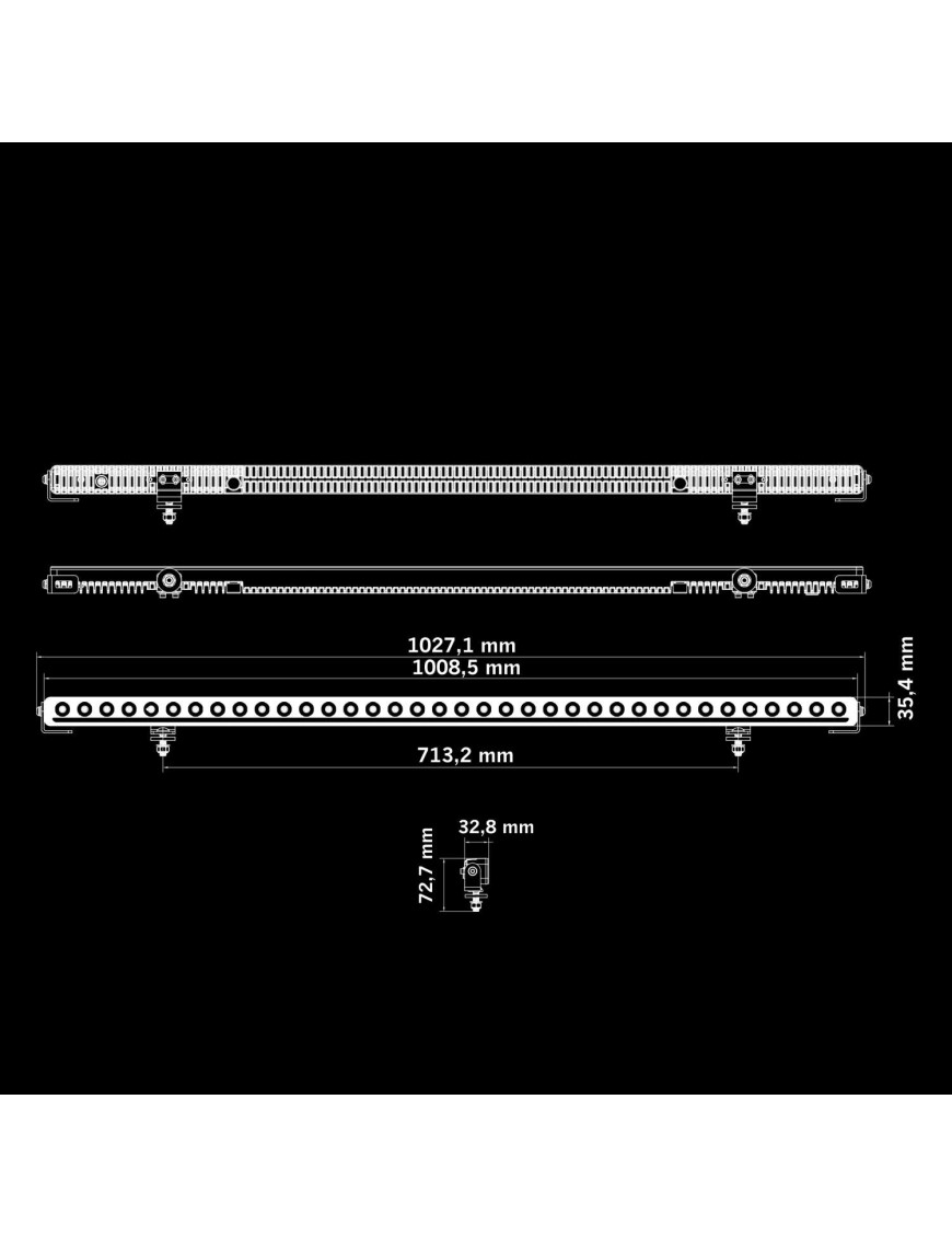 Panel LED 809454 NUUK D-LINE LED BAR 40″ | Szekla4x4.pl