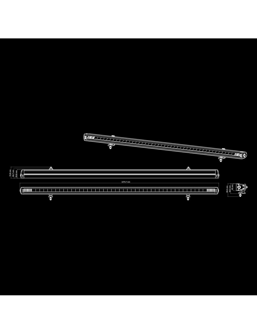 Panel LED SIBERIA XPA SR LED BAR 50″ 127cm | Szekla4x4.pl