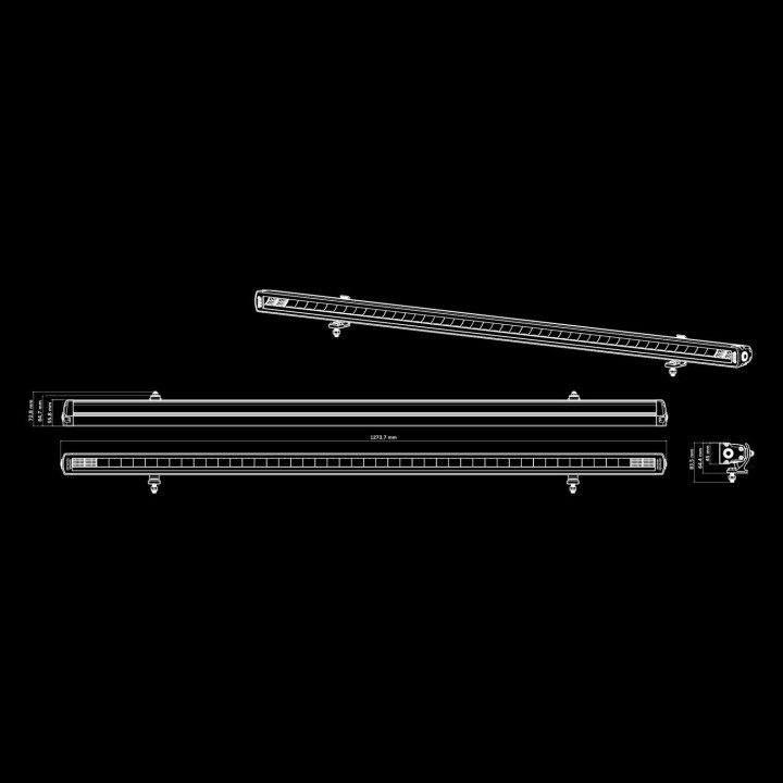 Panel LED SIBERIA XPA SR LED BAR 50″ 127cm STRANDS - ujęcie 7