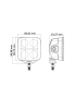 Lampa LED 809286 NUUK D-LINE QB DRIVING LIGHT 3″