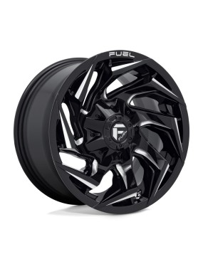 Felga aluminiowa D753 REACTION Gloss Black Milled FUEL