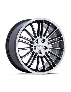 Felga aluminiowa PE001 P1D Gloss Black W/ Machined Face PETROL