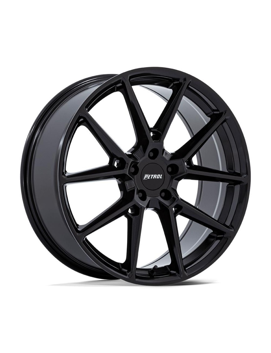 Felga aluminiowa PE002 P1E Gloss Black PETROL