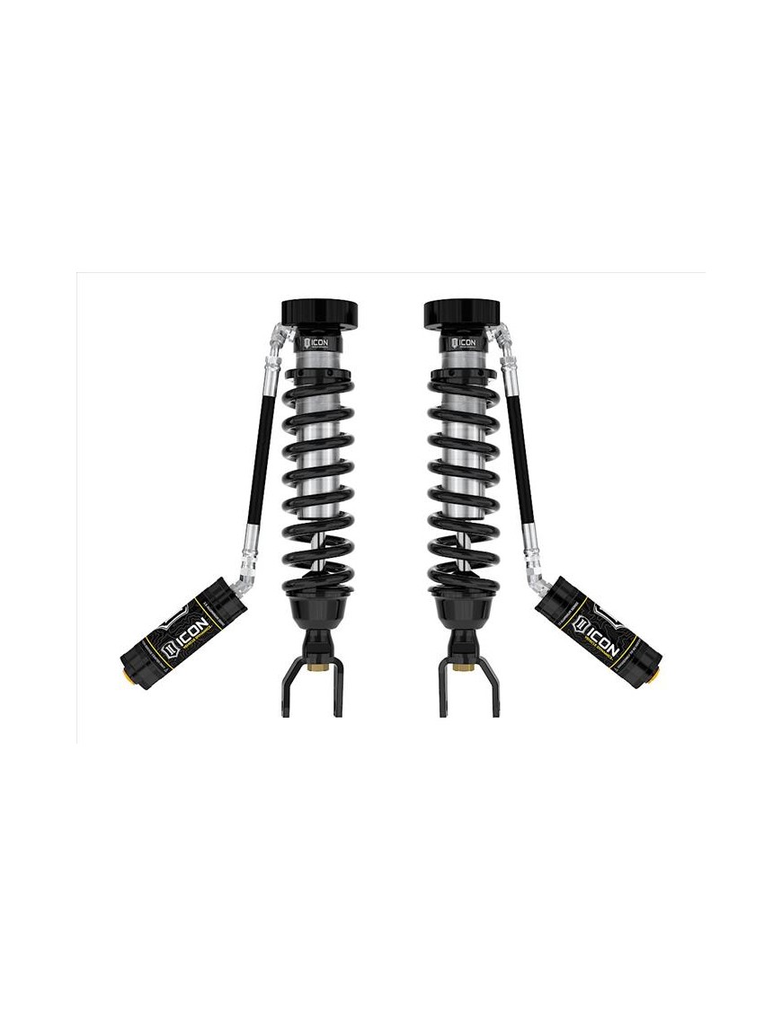 Para Amortyzatorów Coilover ICON 2.5 VS z Zewnętrznymi Zbiornikami Lift 2-3'', Ram 1500 2019-2023, Przód