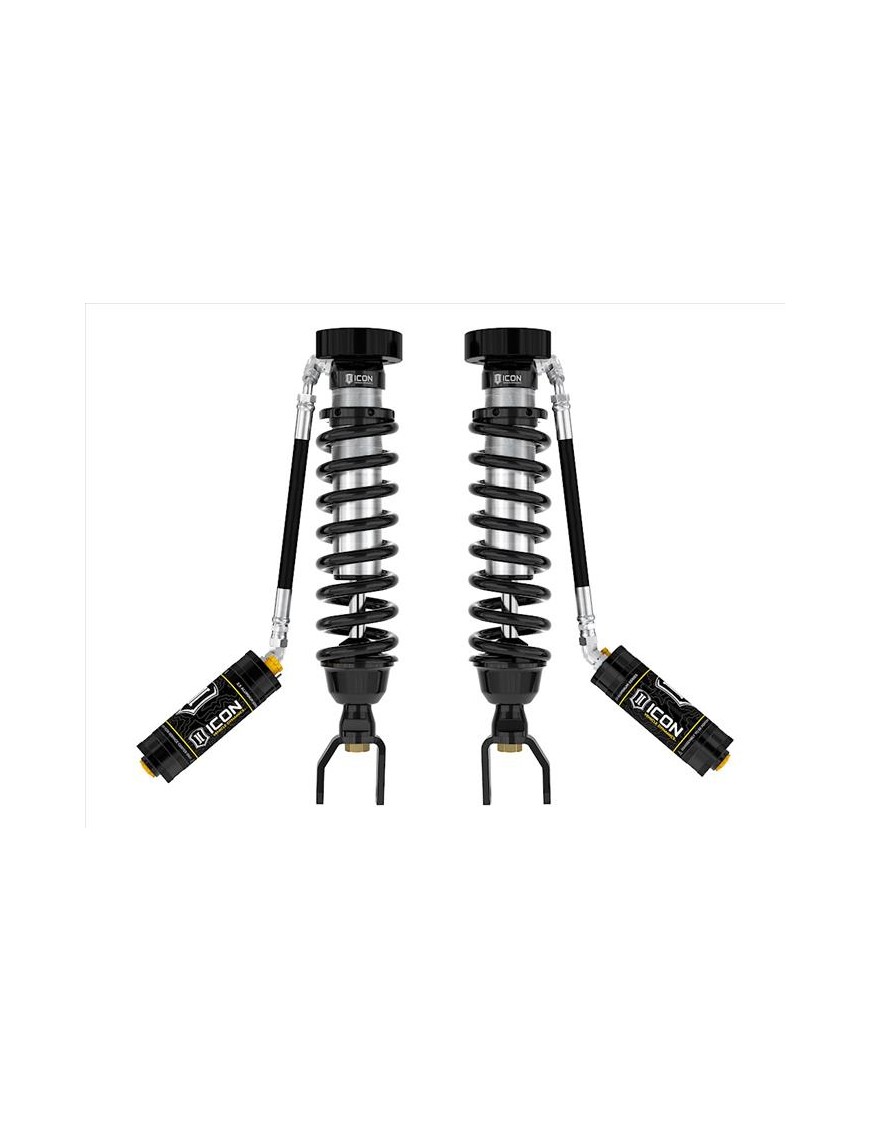 Para Amortyzatorów Coilover ICON 2.5 VS z Zewnętrznymi Zbiornikami CDCV Lift 1.75-2.63'', Ram 1500 2019-2023, Przód