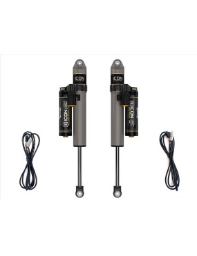 Amortyzatory ICON 2.5 VS z zewnętrznym zbiornikiem i regulacją CDEV 2,5'' (PARA), tył, Jeep Wrangler JL