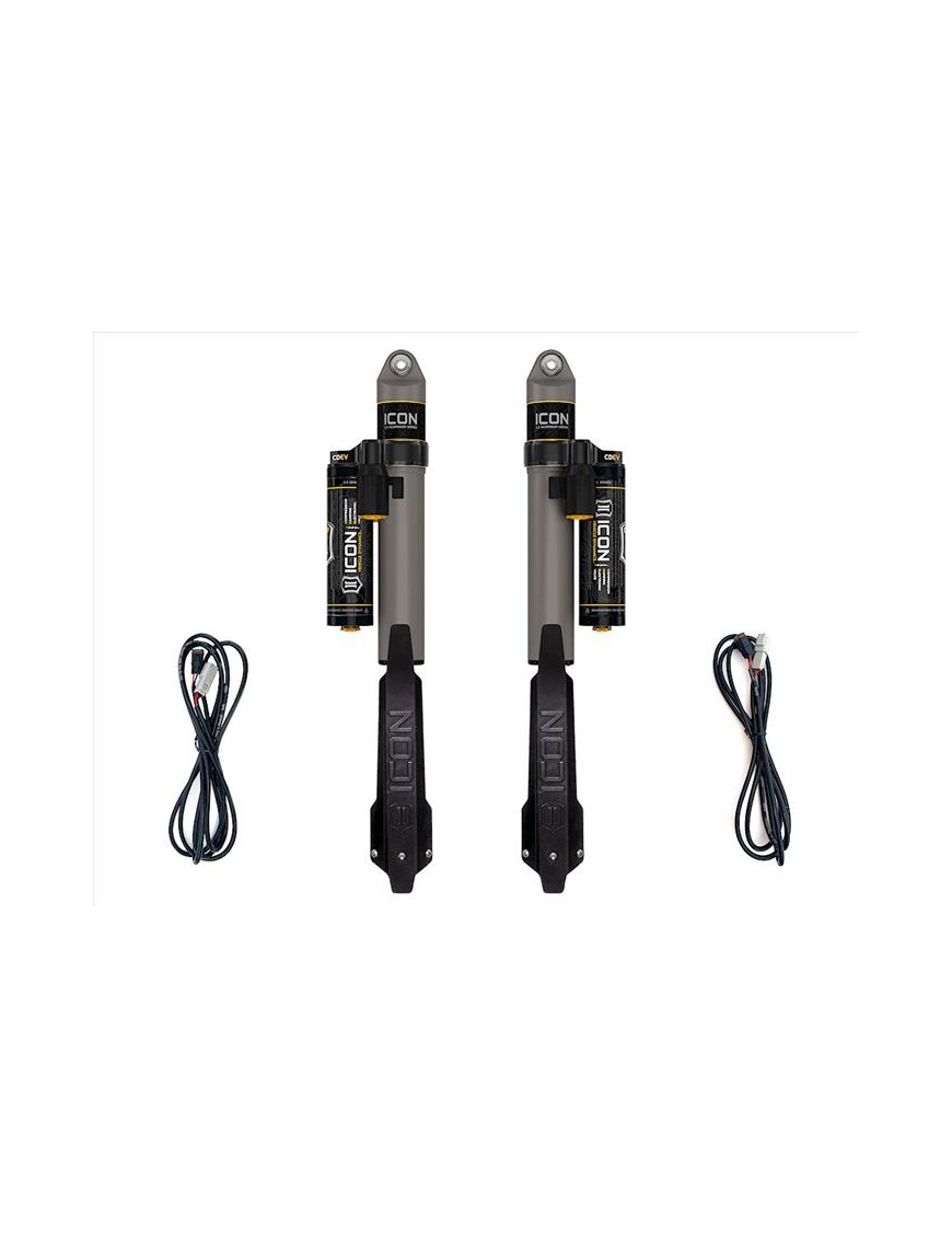 Amortyzatory ICON 2.5 VS z zewnętrznym zbiornikiem i regulacją CDEV 1,5'' (PARA), tył, Jeep Gladiator JT