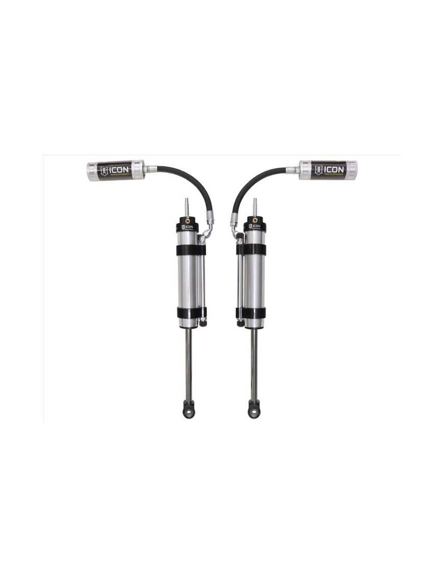 Amortyzatory ICON 2.5 OMEGA Bypass z zewnętrznym zbiornikiem 4,5'' (PARA), przód, Jeep Wrangler JK 07-18