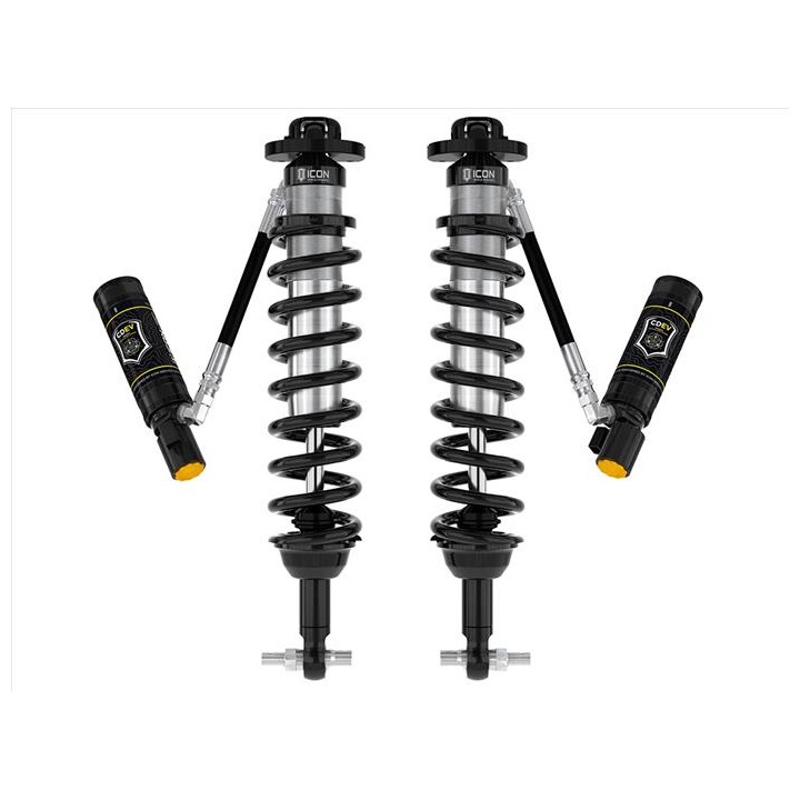 Para Amortyzatorów Coilover ICON 2.5 VS z zewnętrzymi zbiornikami CDEV, Lift 1.5-4 Ford Bronco Przód