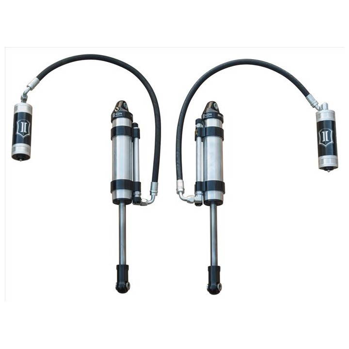 Para Dodatkowych Amortyzatorów ICON 2.5 VS Omega Bypass Lift 0-3,5'' z Zewnętrznymi Zbiornikami FJ Cruiser/2004-2023 4Runner